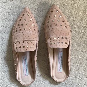 Kristin Cavallari Chinese Laundry nude stud mules